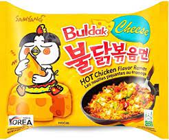 مكرونة رامين بالدجاج الحار والجبن 140 ج