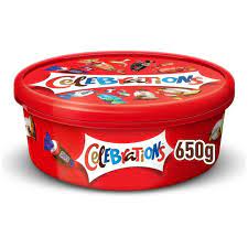 شوكولاته سلبريشن علبة 650 ج