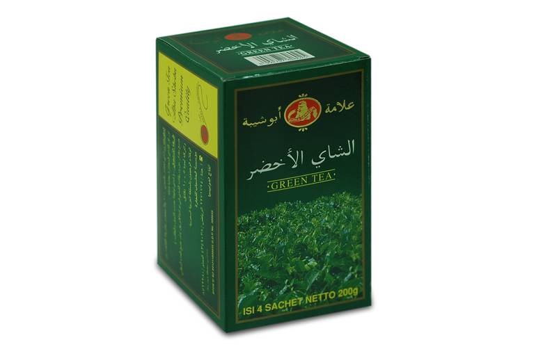 [2700521] شاي اخضر ابو شيبة تلقيمة 200  ج