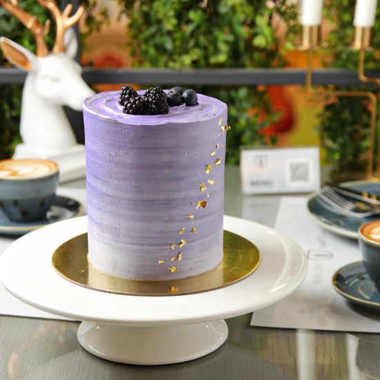 نيكد كيك فانيلا توت ازرق وسط (ح)