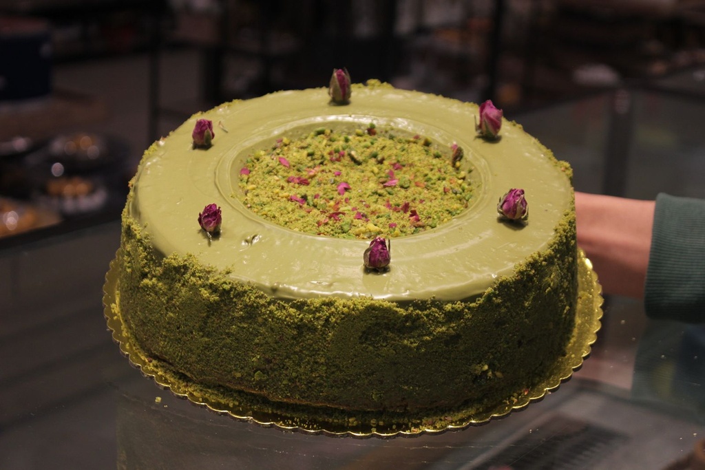 مخبوزة تشيز كيك البستاشيو (ح)