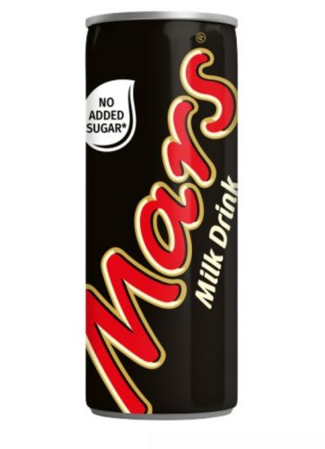 مارس شراب الحليب علب 250 مل