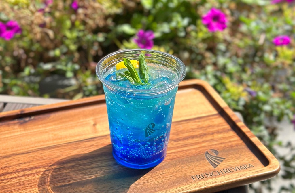 موهيتو توت ازرق ( BLUE LAGOON MOCTAILS )