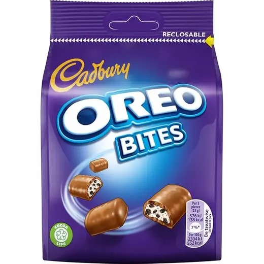 كادبوري اوريو  بايتس  كيس 85 ج