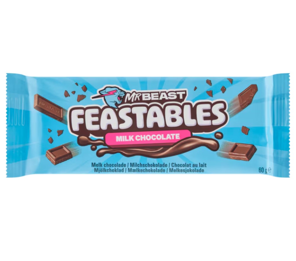 مستر بيست فيستابليس  شوكولاتة بالحليب 60ج