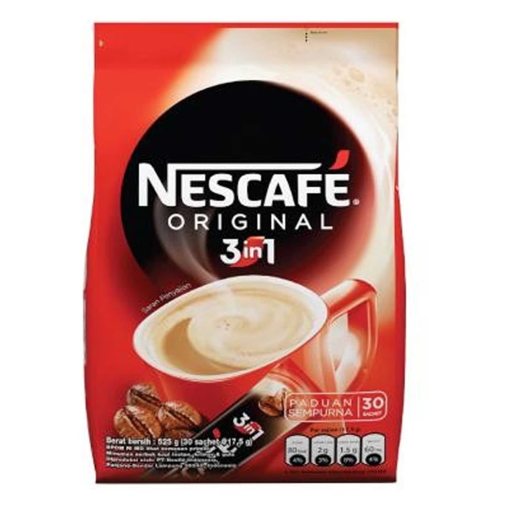 نسكافيه اوريجينال 3 *1  17.5ج
