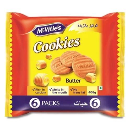 بسكوت كوكيز بالزبدة 408 ج