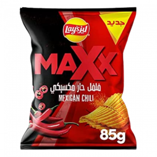 بطاطس ليز ماكس فلفل حار مكسيكي85ج 