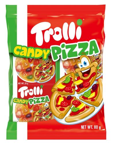 حلوي جيلي ترولي بيتزا كيس 80 ج