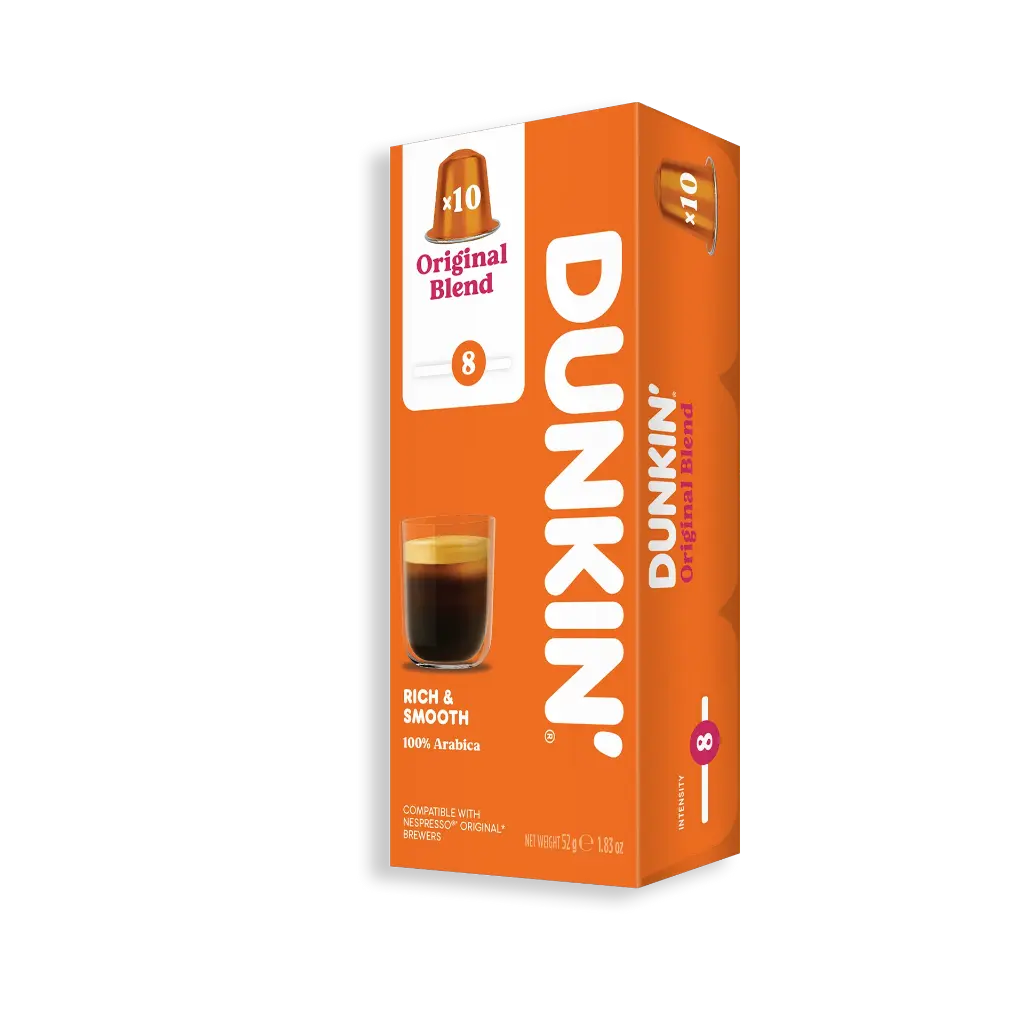 قهوة دانكن اورجينال بليند كبسولات 52ج