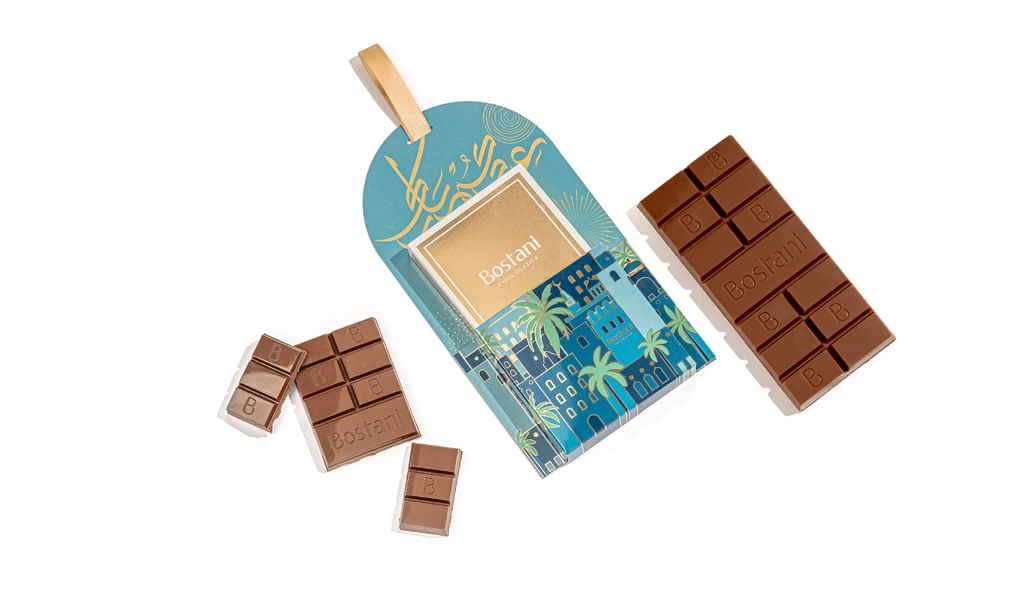 شوكولاتة بستاني كرت العيد تيفاني 35 ج