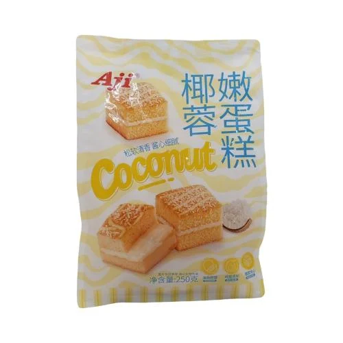 كيك اجي كيس مربعات بجوزالهند 250 ج