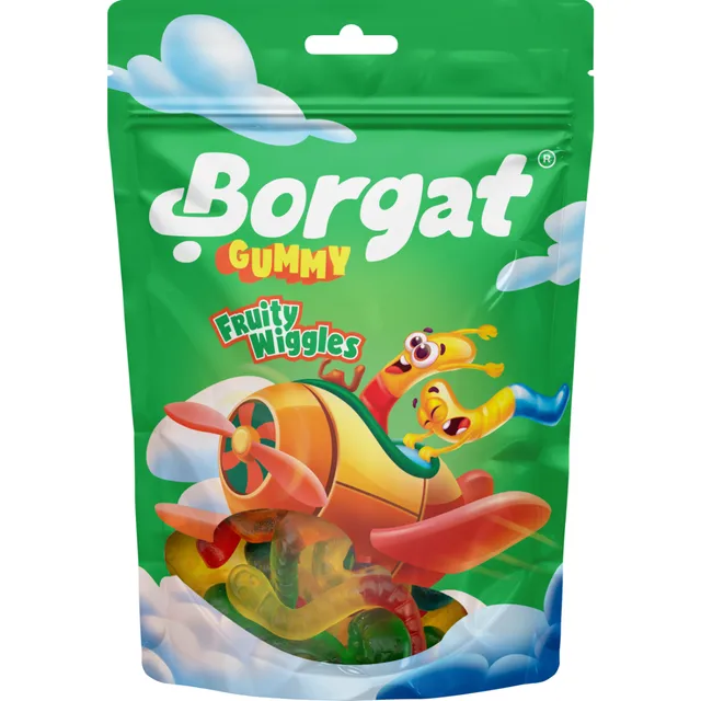 حلاوة بورقات دودة كيس 80ج