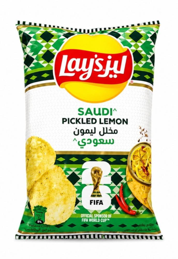 [1501684] بطاطس ليز مخلل ليمون سعودي 155  ج