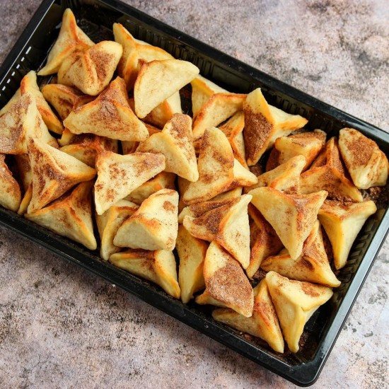 فطيرة تفاح منزلي