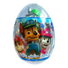 بيض دوج باترول شفاف 25ج