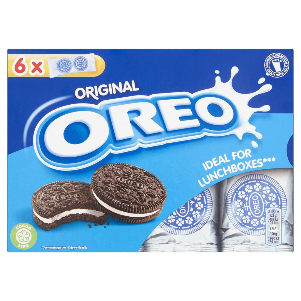 اوريو فطيرة 6 حبات