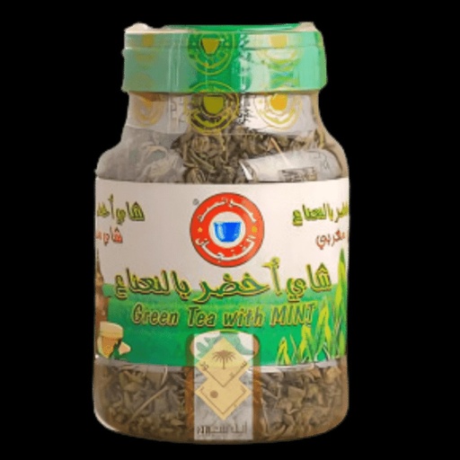 [2700051] شاي اخضر مغربي بالنعناع 300ج