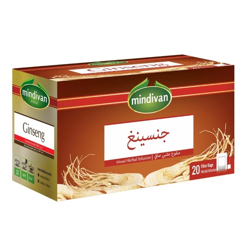 [2700090] شاي ورد خليط الجنسنغ 40ج